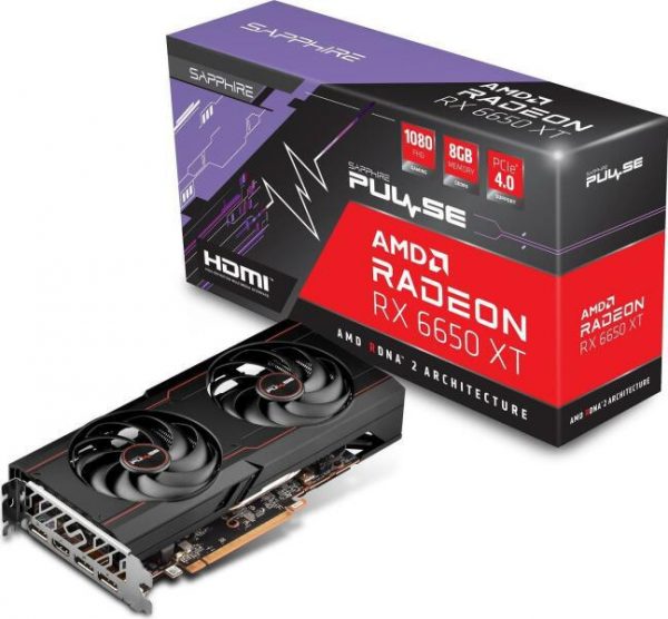 Placa Video AMD RADEON SAPPHIRE PULSE RX 6650 GAMING XT