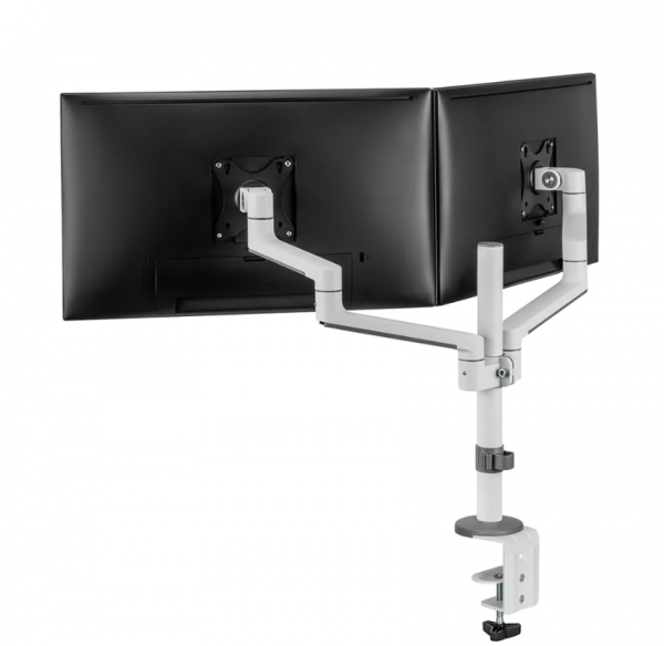 Brat dublu monitor Neomounts DS60-425WH2; pentru display-uri cu diagonale 17"-27", - imagine 3
