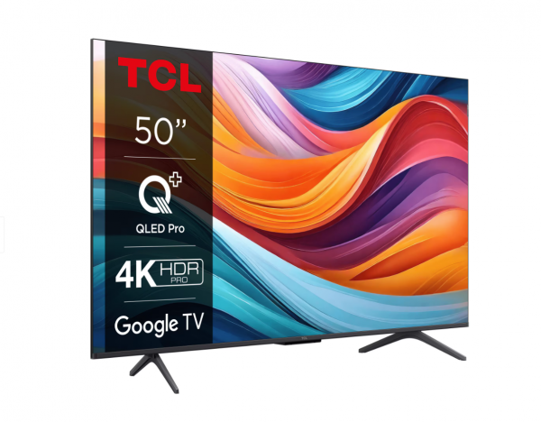 Televizor TCL QLED 50T7B, 126 cm, Smart Google TV, 4K - imagine 3