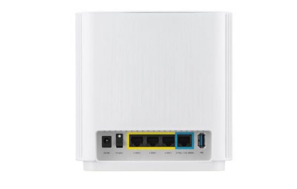 Asus Tri band home Mesh ZENwifi system, XT9, White; 1 - imagine 3