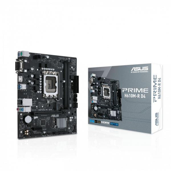Placa de baza ASUS PRIME H610M-R D4 LGA 1700