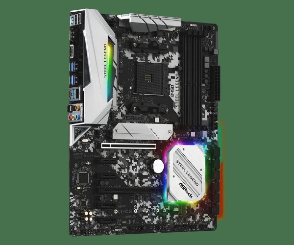 Placa de baza ASRock B450 Steel Legend, Socket AM4 - imagine 5