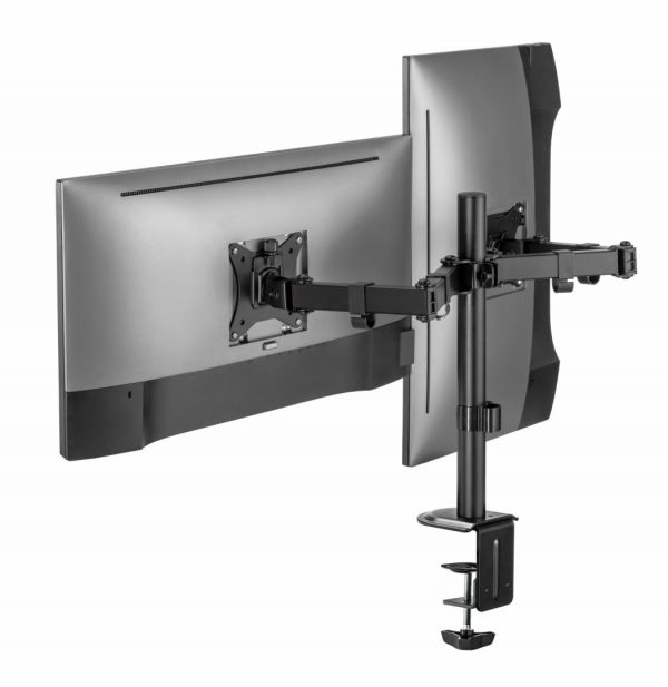 Suport 2 monitoare SeriouxMM66-C024, compatibilitate  dimensiune ecran 17"-32", - imagine 11