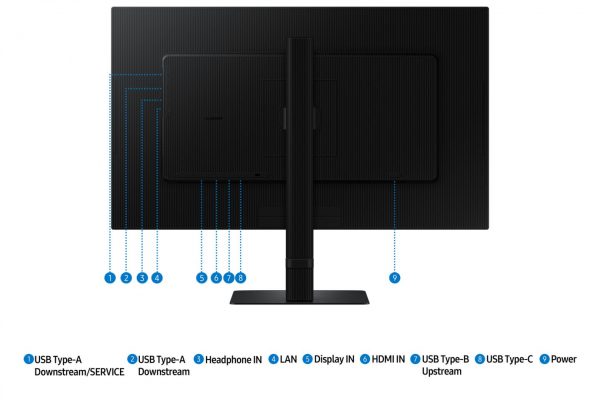 Monitor Samsung 27" LS27D800UAUXEN - imagine 24