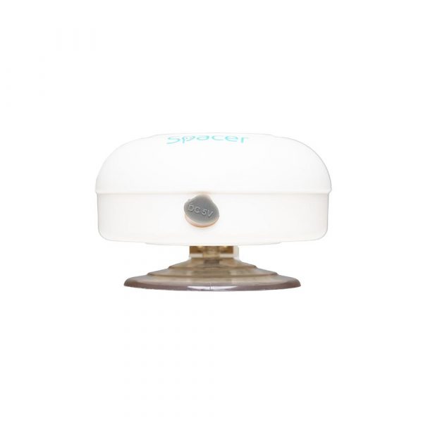 Boxa Spacer DUCKY-WHT portabila, 3W RMS, control volum, acumulator 300mAh, - imagine 3