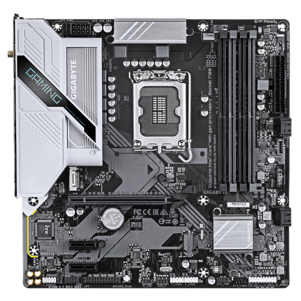 Placa de Baza GIGABYTE B760M GAMING PLUS WIFI LGA1700 - imagine 3