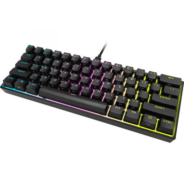 CORSAIR K65 RGB MINI 60% mecanica, negru  Full Key - imagine 6