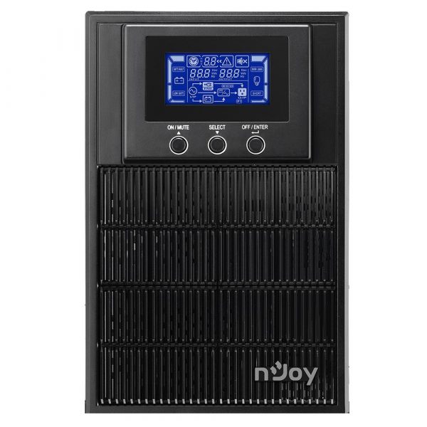 UPS nJoy Aten PRO 1000, 1000VA/800W, On-line (double convension UPS), - imagine 3