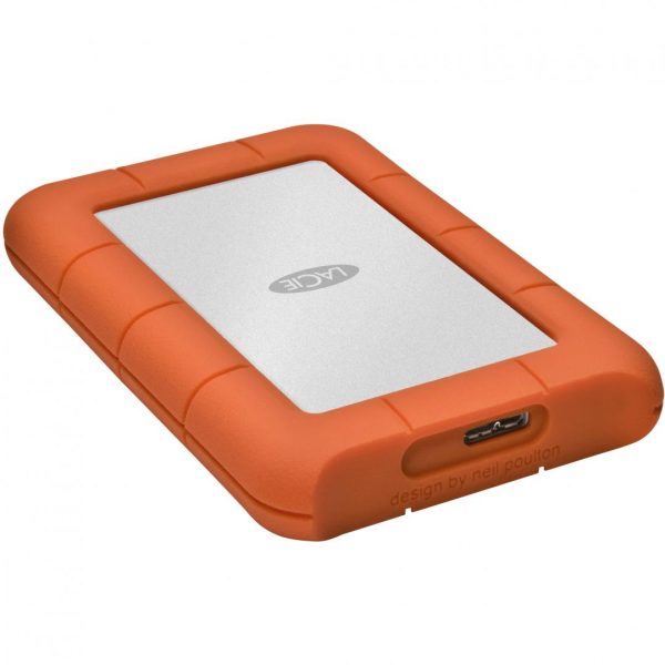 HDD Extern LaCie Rugged Mini, 5TB, Portocaliu, USB 3.0