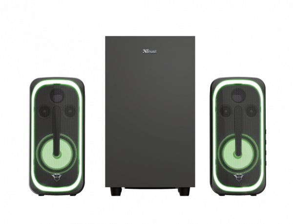 Boxe Stereo 2.1 Trust GXT 635 RUMAX RGB, 80 W,