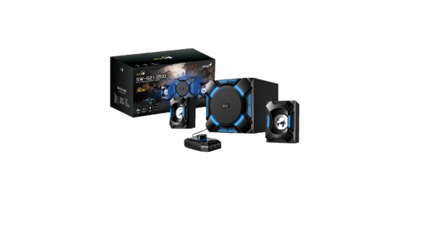 Boxe Genius 2.1 SW-G2.1 1200, RMW 36W, alimentare 220V, jack