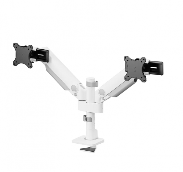 Brat dublu monitor Neomounts DS65S-950WH2; pentru display-uri cu diagonale 24"-34", - imagine 4