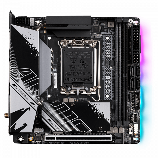 Placa de baza Gigabyte B760I AORUS PRO LGA1700 - imagine 3
