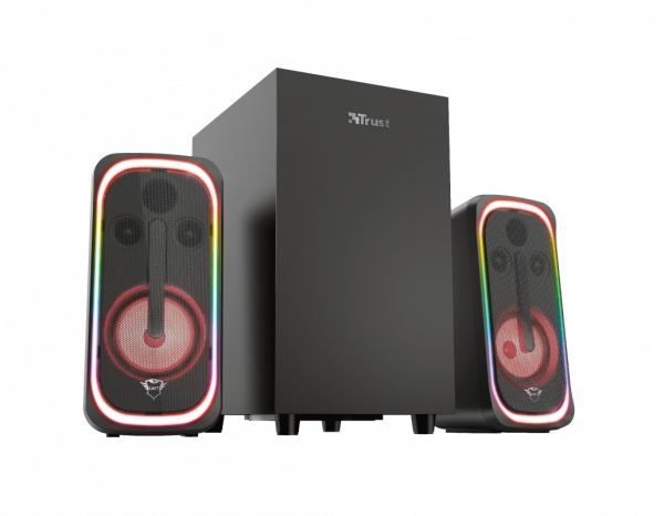 Boxe Stereo 2.1 Trust GXT 635 RUMAX RGB, 80 W, - imagine 3