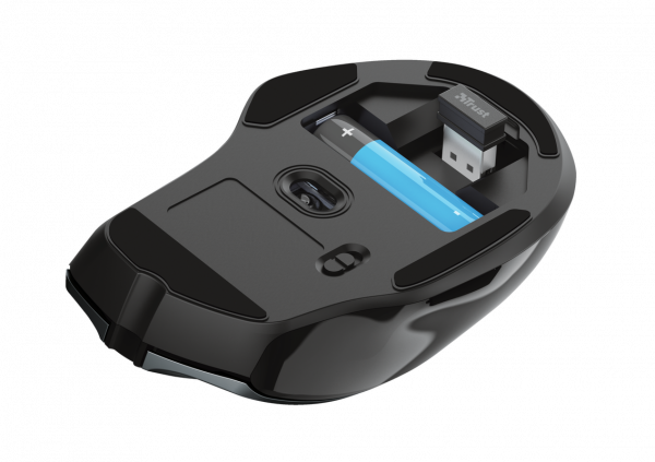 Mouse Trust Nito Wireless 2200 DPI, negru - imagine 5