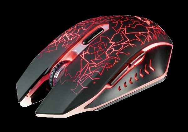 Mouse Trust GXT 107 Izza, Wireless Gaming, negru - imagine 4
