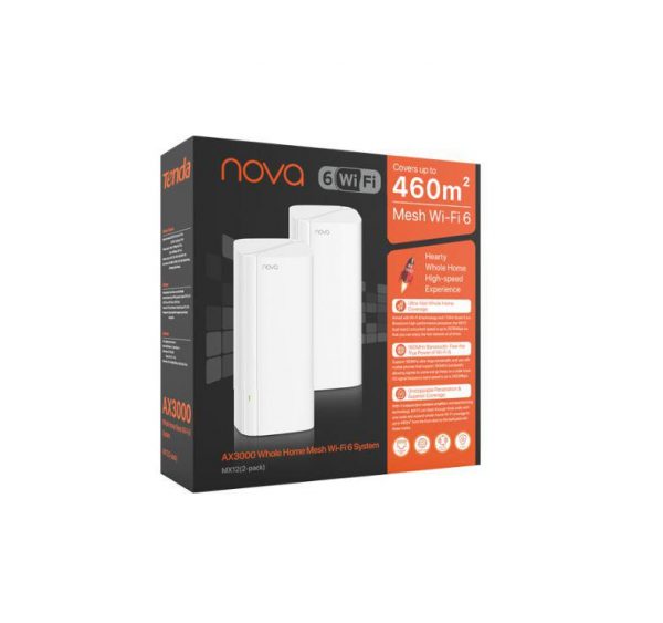 Tenda Whole Home Mesh WiFi System AX3000,Dual-Band MX12-2 PACK ,Standard - imagine 4