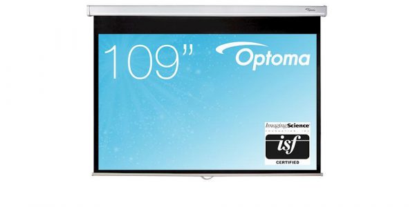 Ecran manual proiectie Optoma DS-1109PMG+, 2340 x 1463 cm, 16:10, - imagine 3