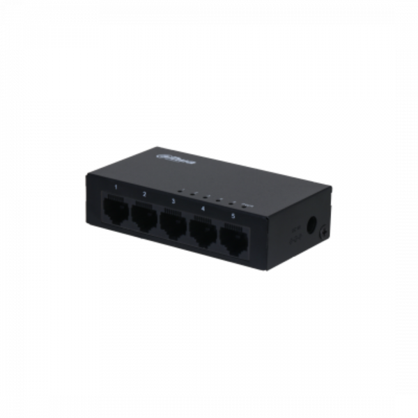 Switch Dahua 5 Porturi Unmanaged, Gigabit, PFS3005-5GT-L, Interfata: 5 x