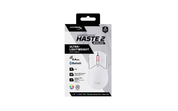 Mouse HP cu fir, HYPERX Pulsefire Haste, Pixart 3327 sensor, - imagine 4