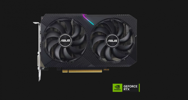 Placa video Asus Dual GeForce RTX 3050 OC 8GB V2,