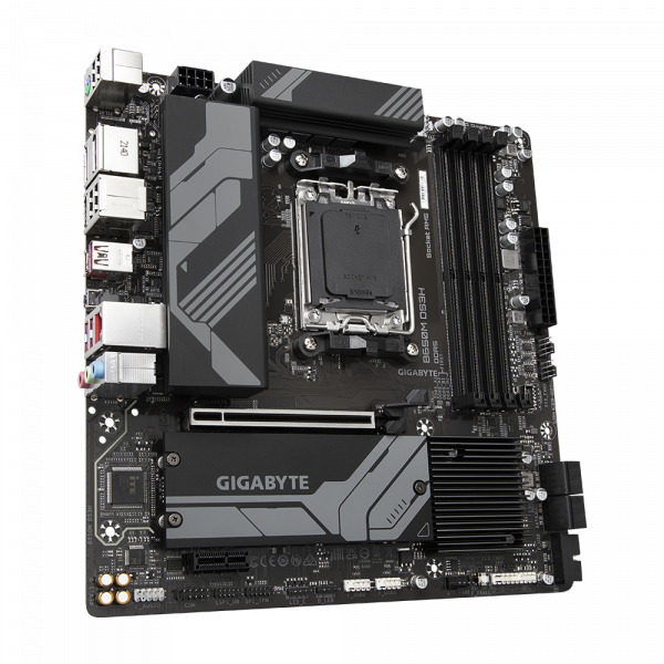 Placa de baza Gigabyte B650M DS3H AM5 - imagine 4