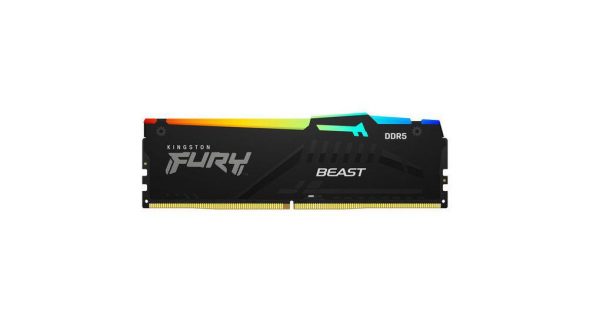 Memorie RAM Kingston FURY Beast RGB 16GB DDR5 5200MHz CL36 - imagine 6