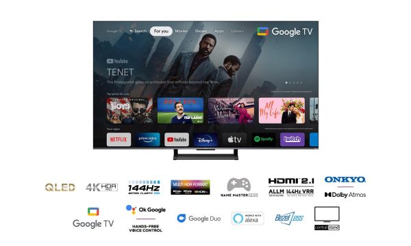 Televizor Smart QLED TCL 75C735 190,5 cm (75") 4K Ultra - imagine 3