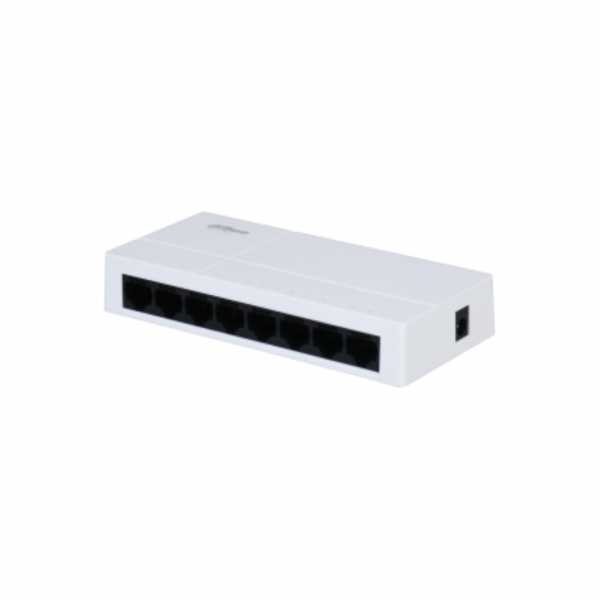 Switch Dahua 8 porturi Gigabit, PFS3008-8GT-L, Interfata: 8 x 10/100/1000, - imagine 3