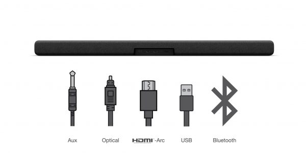 Soundbar TCL TS8132, 3.1.2, 350W, Bluetooth, Dolby Atmos, SubwooferWireless, Negru - imagine 4