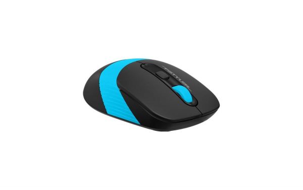 Mouse A4tech, gaming, wireless optic, 2000 dpi, negru / albastru - imagine 5