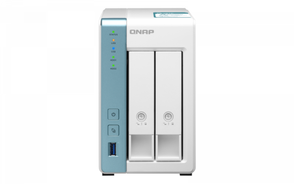 NAS QNAP 231K 2-Bay, CPU Annapurna Labs Alpine AL-214 1.7GHz