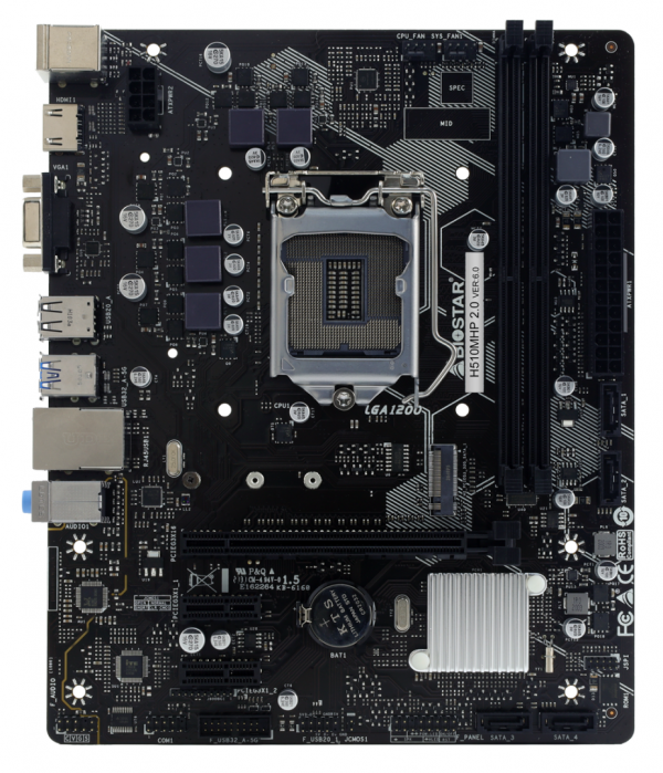 Placa de baza Biostar H510MHP 2.0 LGA1200 - imagine 3