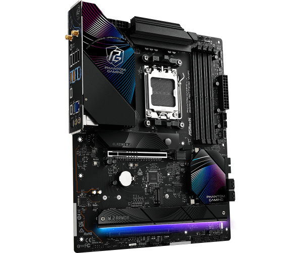 Placa de Baza ASROCK PHANTOM GAMING B850 RIPTIDE WIFI AM5 - imagine 5