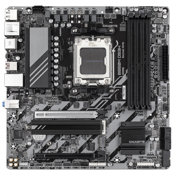 Placa de Baza GIGABYTE B850M DS3H AM5 - imagine 3