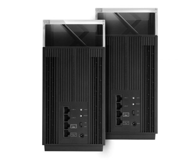 Asus Tri band home Mesh ZENwifi PRO system, ET12(2-PK) pack, - imagine 5
