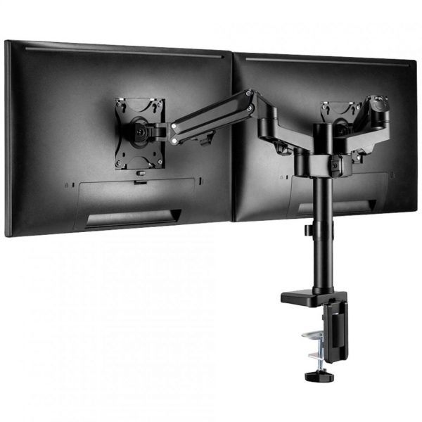 Brat de birou pentru monitor Neomounts, poate sustine 2 monitoare - imagine 4