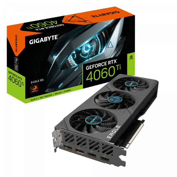 Placa video Gigabyte GeForce RTX 4060 TI EAGLE 8GB