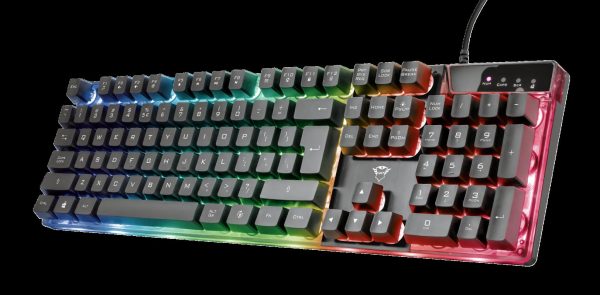 Tastatura Trust GXT 835 Azor, gaming, neagra - imagine 3