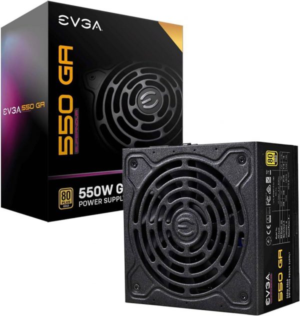 Sursa EVGA 550 Ga, 80 Plus Gold 550W, Fully Modular,