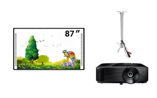 Tabla interactiva 87" EVOBOARD IB-86RS, format 4:3, tehnologie tactila IR, - imagine 3