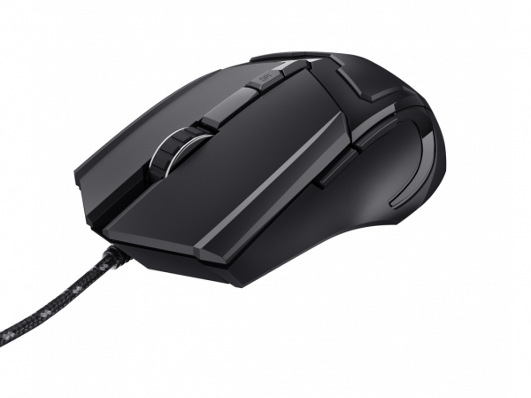 Mouse Trust Basics gaming cu fir, 4800 DPI, negru - imagine 5