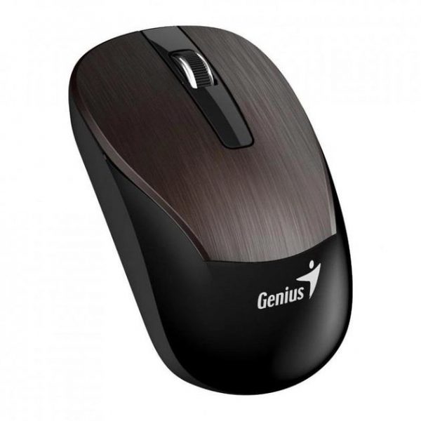 Mouse Genius ECO-8015 Wireless, 1600 dpi, maro - imagine 3