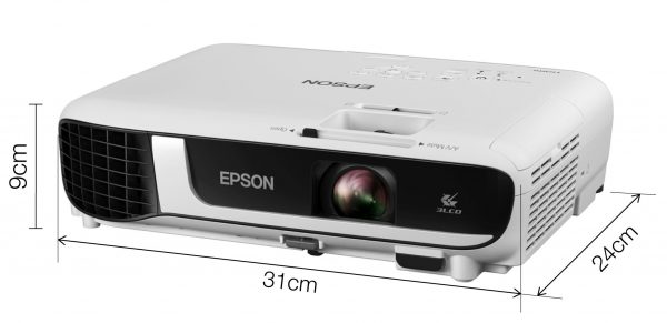Proiector Epson EB-W51 (succesor EB-W41), 3LCD, 4000 lumeni, WXGA 1280*