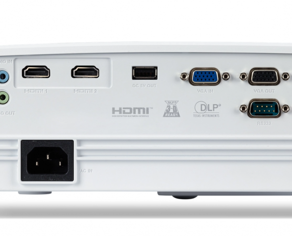 Videoproiector Acer P1257i, DLP 3D ready, 4800 lumeni/ 3600 lumeni - imagine 3