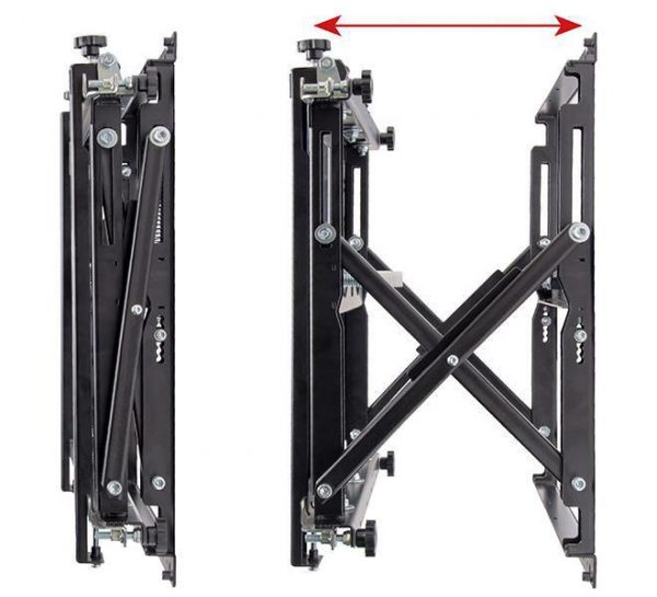 Suport perete cu pop-out B-Tech pentru ecrane cu diagonale intre - imagine 3