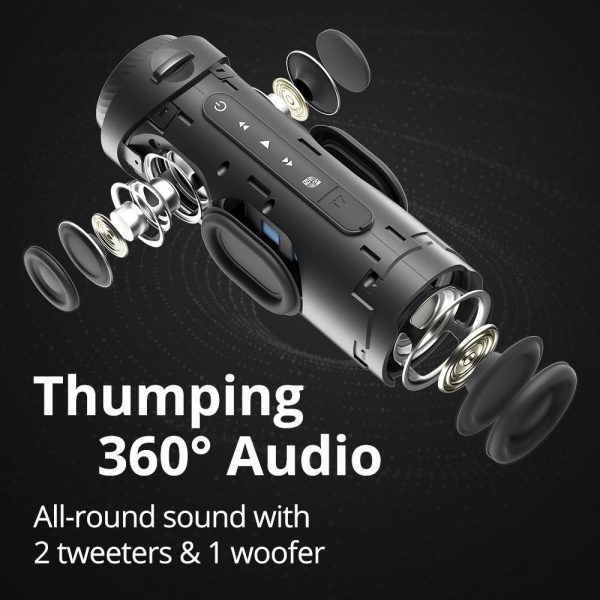 Tronsmart Bluetooth Speaker T7 Black - imagine 3