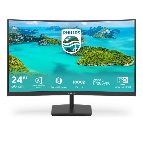 Monitor Philips 23.6" 241E1SCA/00