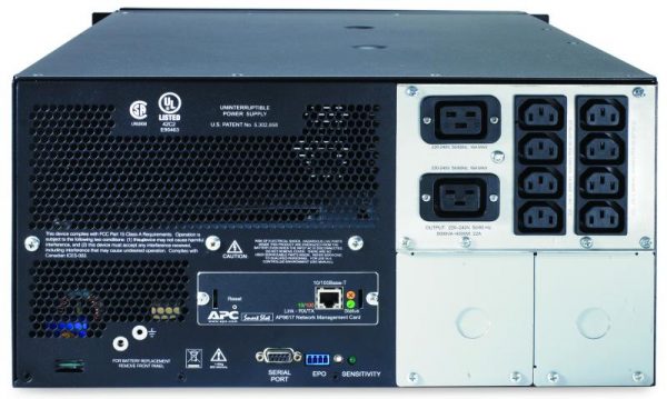 UPS APC Smart-UPS SUA line-interactive 5000VA / 4000W 8 conectori - imagine 3