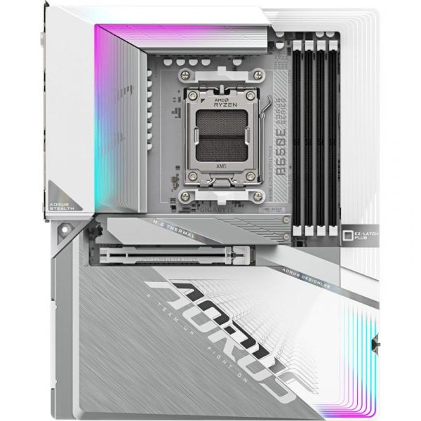 Placa de Baza GIGABYTE B650E AORUS STEALTH ICE AM5 - imagine 3